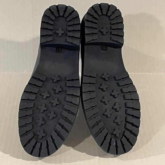 Barbour Wilton Chelsea Wellington Wellies Navy Rubber Rain Boots Women's size 6 - Picture 14 of 14